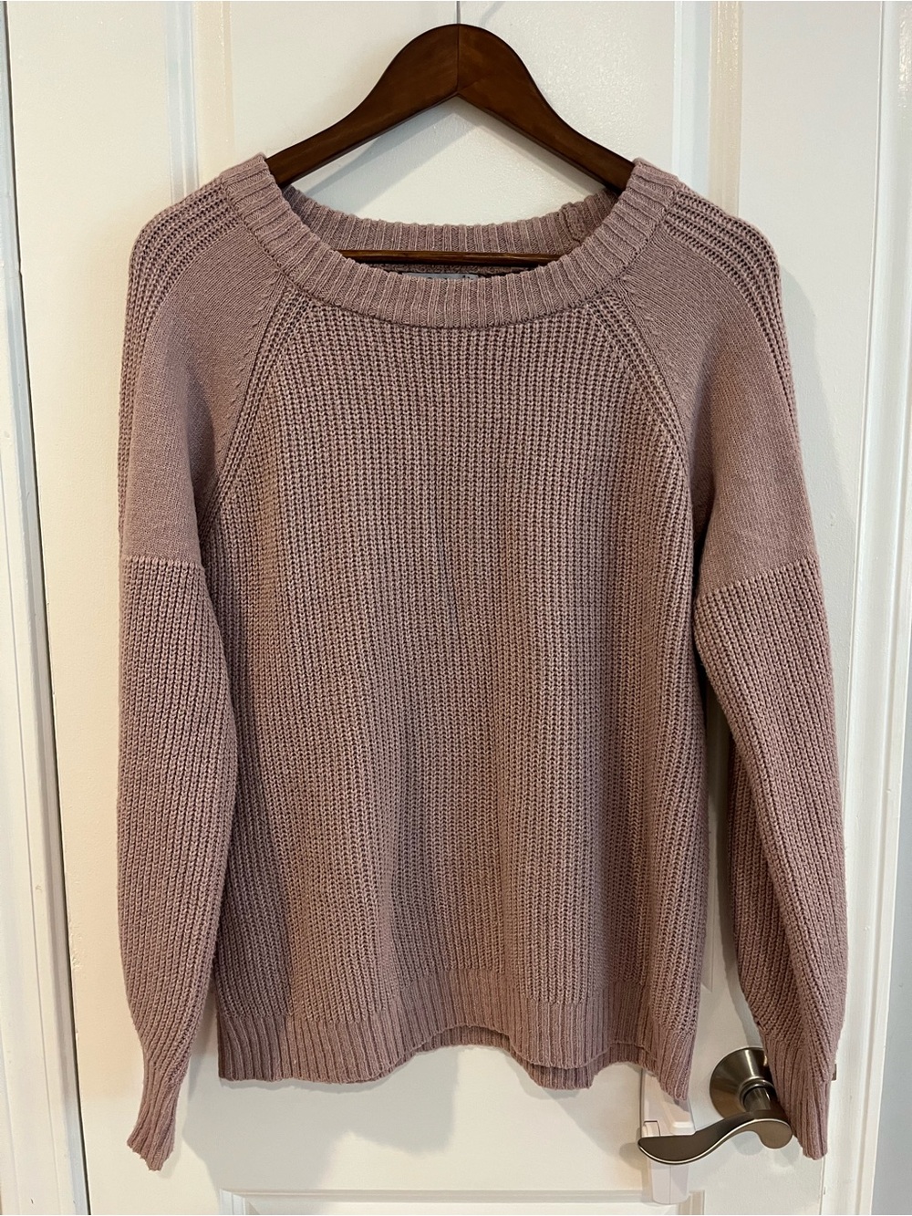 Pink Clover Mauve Crewneck Sweater